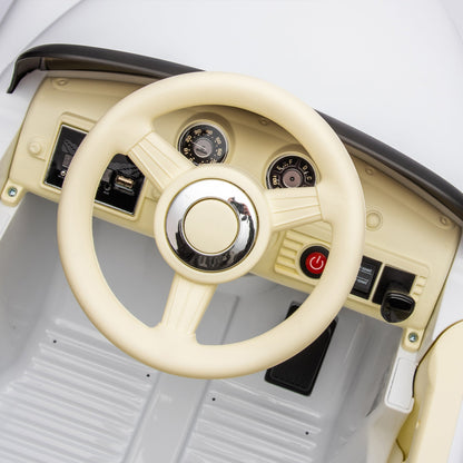 12V Kids Ride On truck car w/parents control, Licensed Chevrolet 3100 pickup,electric car for kid,Vintage modeling,3 speeds,LED Lights,Bluetooth,USB,High-power up to 4.35 km/h,age 3+