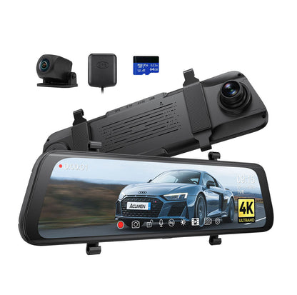 XR10 Pro 4K Front & 2.5K Rear Cameras, 10" IPS Touchscreen with Built-in Wi-Fi