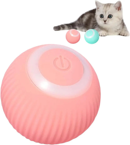 Cat Interactive Ball Smart Pet Cat Toys Indoor Automatic Rolling Magic Ball Electronic Interactive Cat Toy Cat Game Accessories