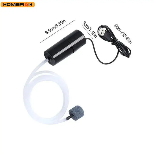 Silent Oxygenator Small Oxygen Pump Portable Mini USB Charging Fish Tank Oxygen Pump Fish Farming Aquarium Supplies