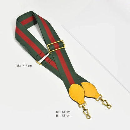 Nylon Weave Bag Strap Women Colored Straps for GUCCI Messenger Shoulder Bag Accessories Adjustable Belts Handbag Straps