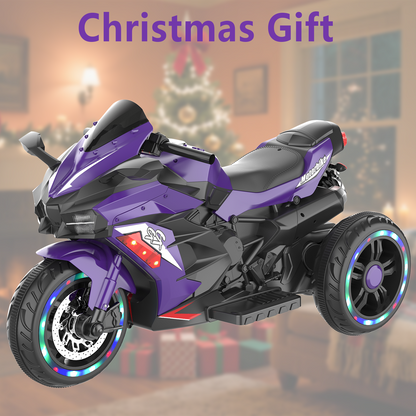 12V children's motorcycle, 3-4 years old electric motorcycle, Violet
Children's motorcycles make full use of USB and MP3 connections. The best Children's Day gift, birthday gift, Christmas gift