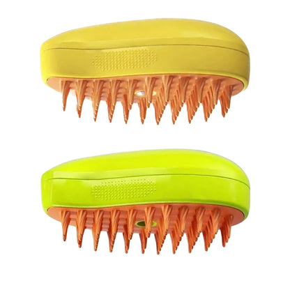Pet Grooming Brush Electric Spray Water Spray Kitten Pet Comb Soft Silicone Depilation Cats Bath Hair Brush Grooming Supplies