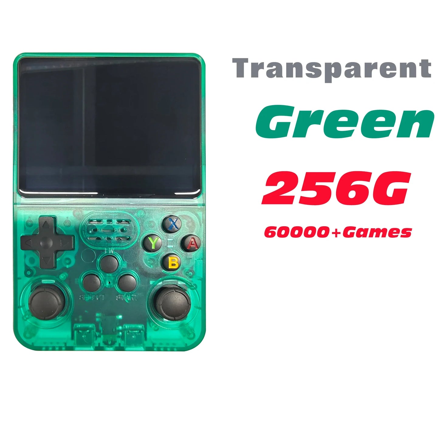 BOYHOM R36S Retro Handheld Video Game Console Linux System 3.5 Inch IPS Screen R35s Pro Portable Pocket Video Player 64GB Games