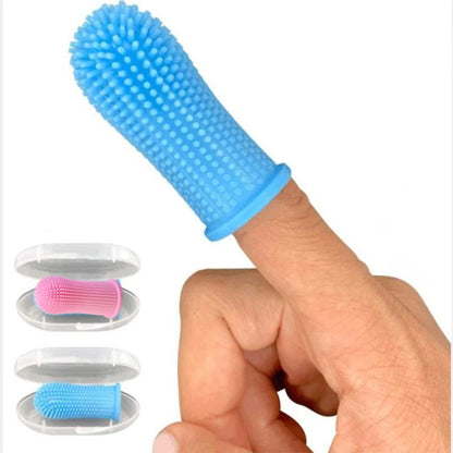 Super Soft Dog Toothbrushes Cleaning Finger Brush For Dog and Cat Grooming Nontoxic  Teethbrush  Dental Care Pet Products