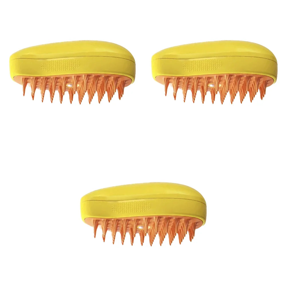 Pet Grooming Brush Electric Spray Water Spray Kitten Pet Comb Soft Silicone Depilation Cats Bath Hair Brush Grooming Supplies