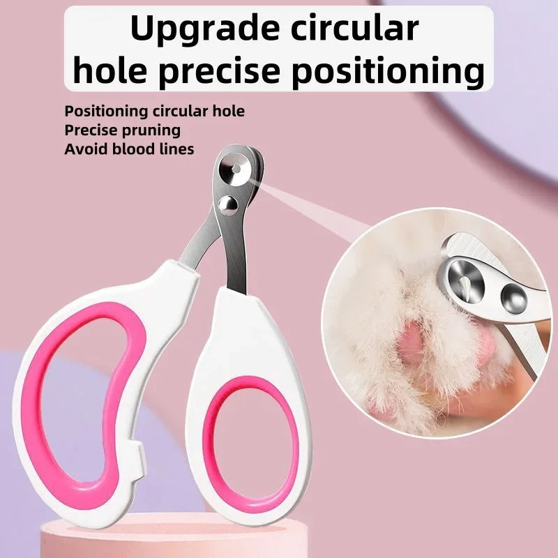 pet stainless steel nail clipper dog and cat small animal nail clippers for cats