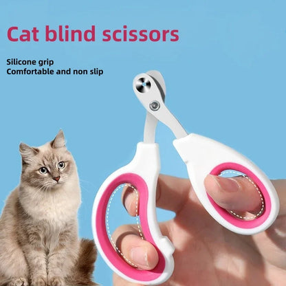 pet stainless steel nail clipper dog and cat small animal nail clippers for cats