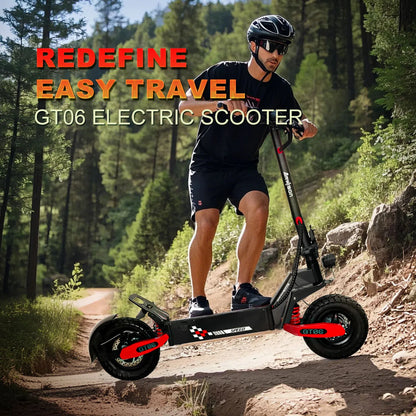Arwibon GT06 1200W Foldable E-Scooter for Adults -Max Speed 25MPH, 48V 13AH/23.4AH, 11"Off-Road Tires | US Stock, Factory Direct