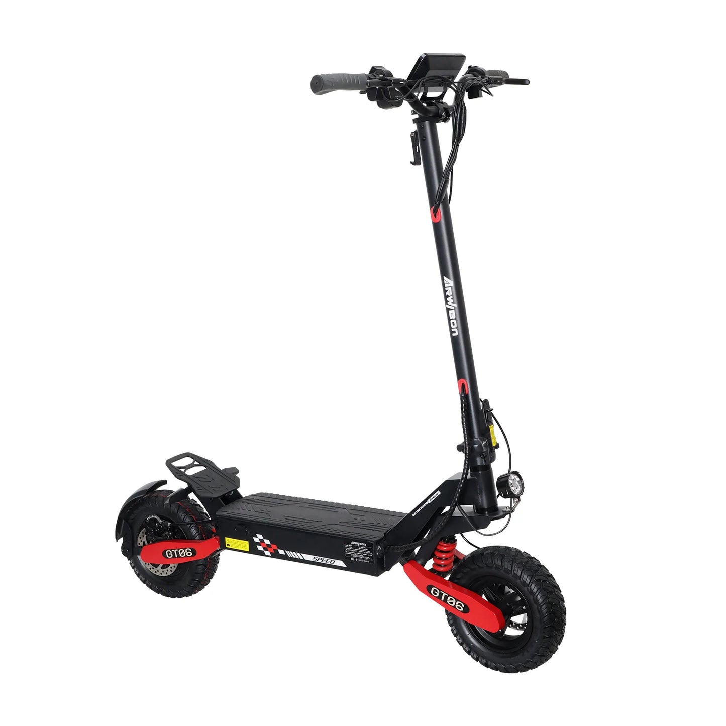 Arwibon GT06 1200W Foldable E-Scooter for Adults -Max Speed 25MPH, 48V 13AH/23.4AH, 11"Off-Road Tires | US Stock, Factory Direct