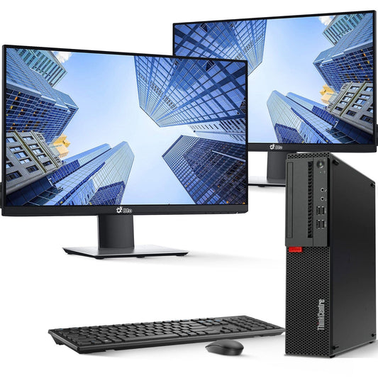 Lenovo ThinkCentre Desktop Intel PC i5-6th 3.6GHz Win11