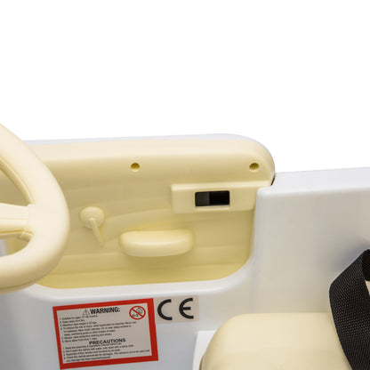 12V Kids Ride On truck car w/parents control, Licensed Chevrolet 3100 pickup,electric car for kid,Vintage modeling,3 speeds,LED Lights,Bluetooth,USB,High-power up to 4.35 km/h,age 3+