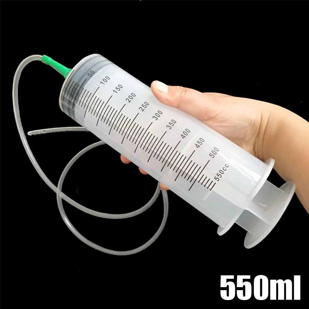 Syringe Large Syringes Reusable Pump Measuring with Scale Syringe with Tube Pet Feeding Seringa Oil Glue Water Applicator