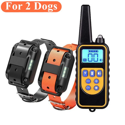 Remote Control Waterproof Pet BehaviorFor 8-150lbs Puppy With Shock Vibration 3300Ft Electric Dog Training Collar for all dogs