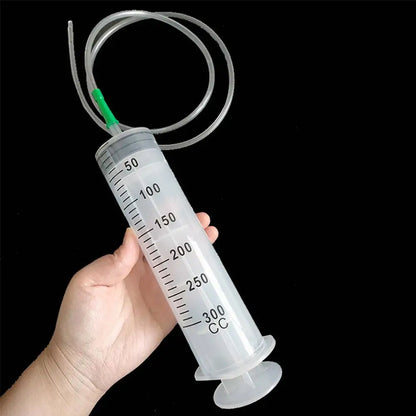 Syringe Large Syringes Reusable Pump Measuring with Scale Syringe with Tube Pet Feeding Seringa Oil Glue Water Applicator